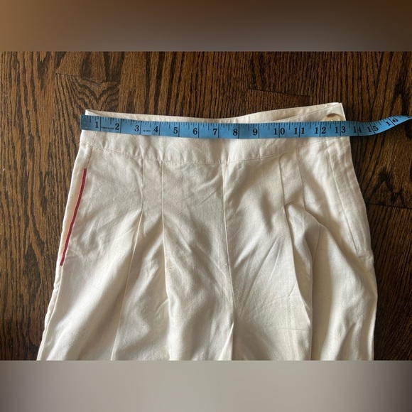 Wear a smile too women’s wide high rise pants ivory size XS - Picture 5 of 7